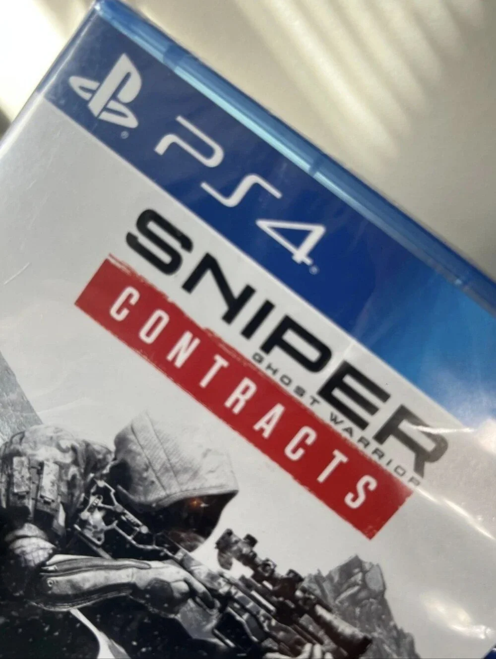 Sony PS4 Sniper Ghost Warrior Contracts - Blue, Black & White